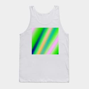 blue green yellow peach abstract texture Tank Top